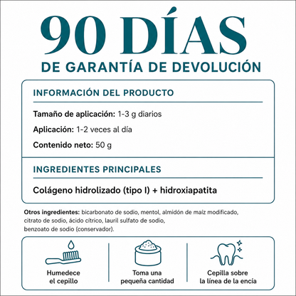 GingiVital© Polvo de Colágeno para Encías